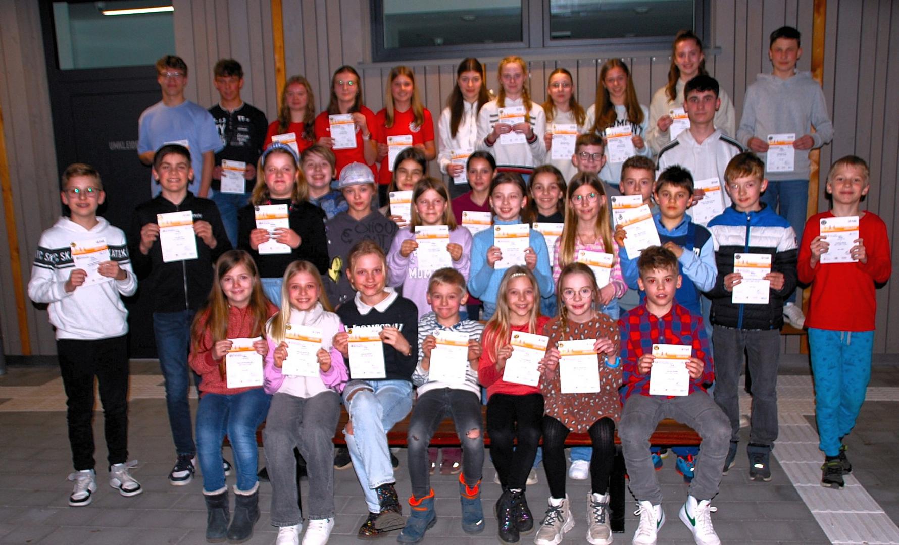Sportabzeichen Kinder und Jugendliche 2024