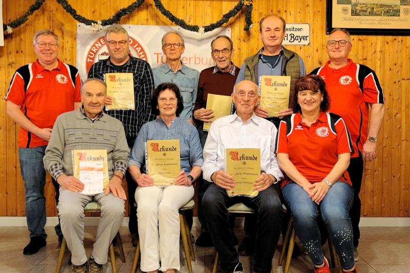 Ehrungen bei der Jahreshauptversammlung 2026