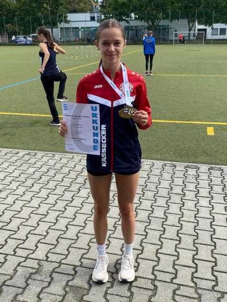 2025 Bayerische Meistern 80m Hürden – Emma Scharf 