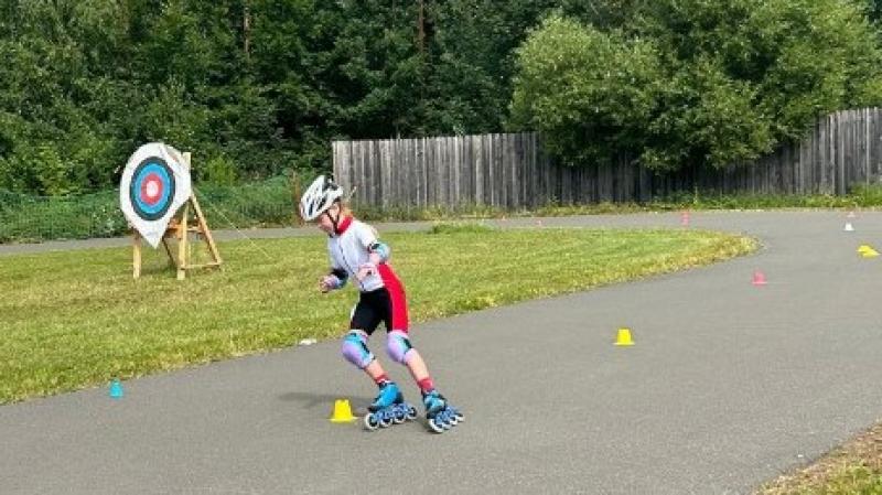 Phoebe im Parcours 2 