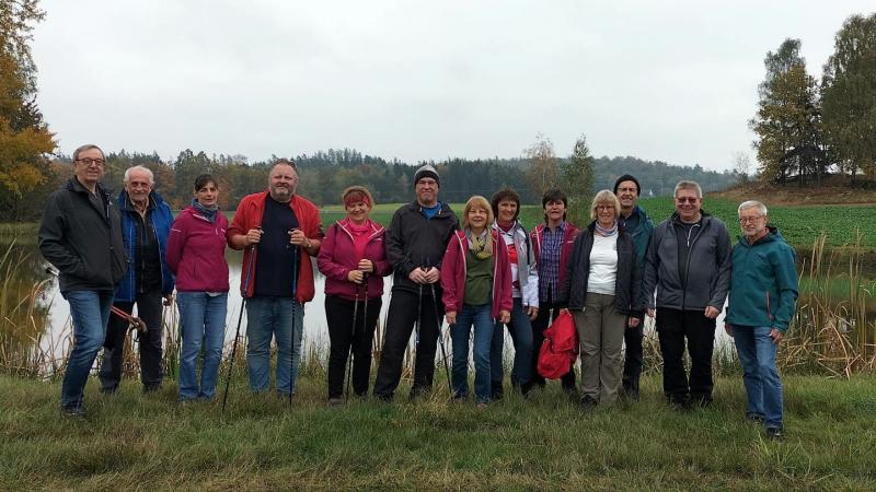 Teilnehmer bei der Kirwa-Wanderung 2024
