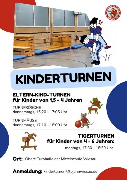 Plakat Kinderturnen 2025