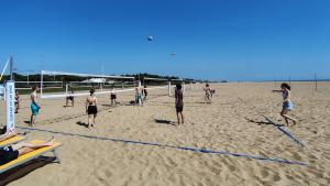 Herrliches Beach-Wetter am Strand