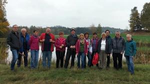 Teilnehmer bei der Kirwa-Wanderung 2024